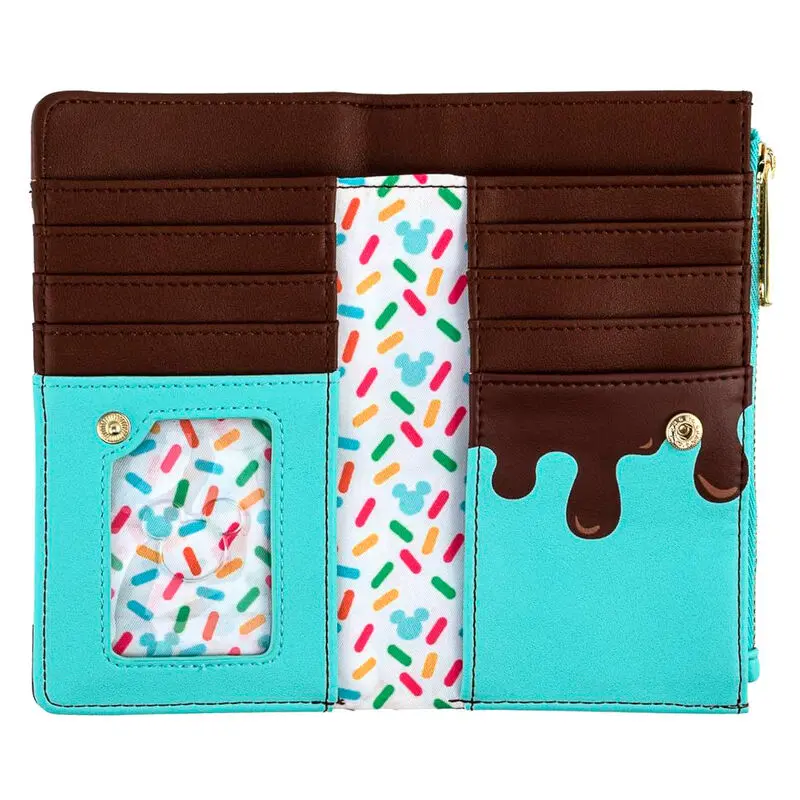 Disney by Loungefly Wallet Mickey and Minnie Sweets Ice Cream product photo