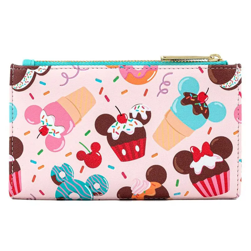 Disney by Loungefly Wallet Mickey and Minnie Sweets Ice Cream product photo