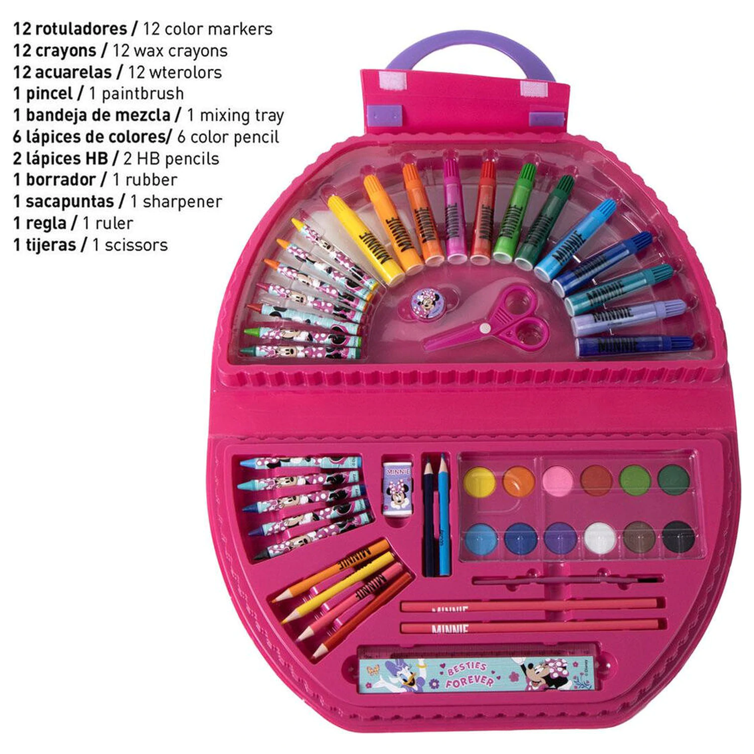 Disney Minnie stationery Colouring set product photo