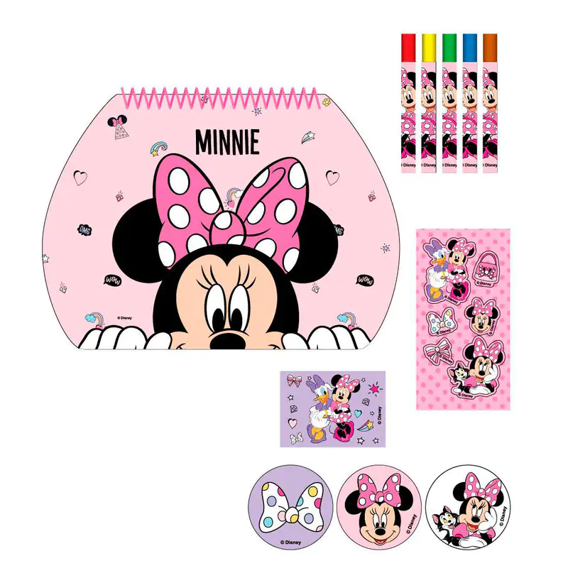 Disney Minnie colouring stationery case termékfotó