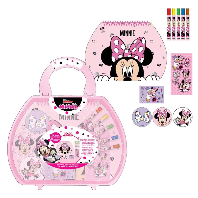 Disney Minnie colouring stationery case termékfotó