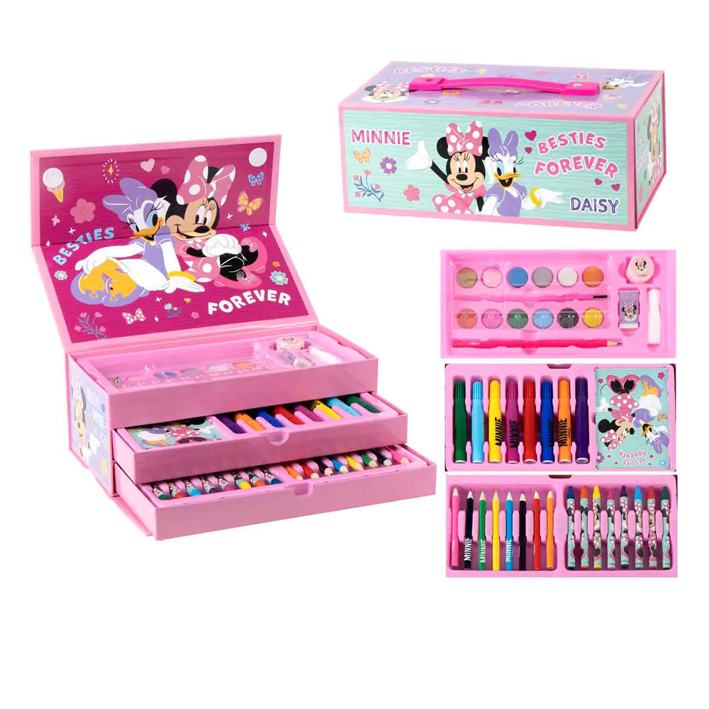 Disney Minnie colouring stationery case product photo