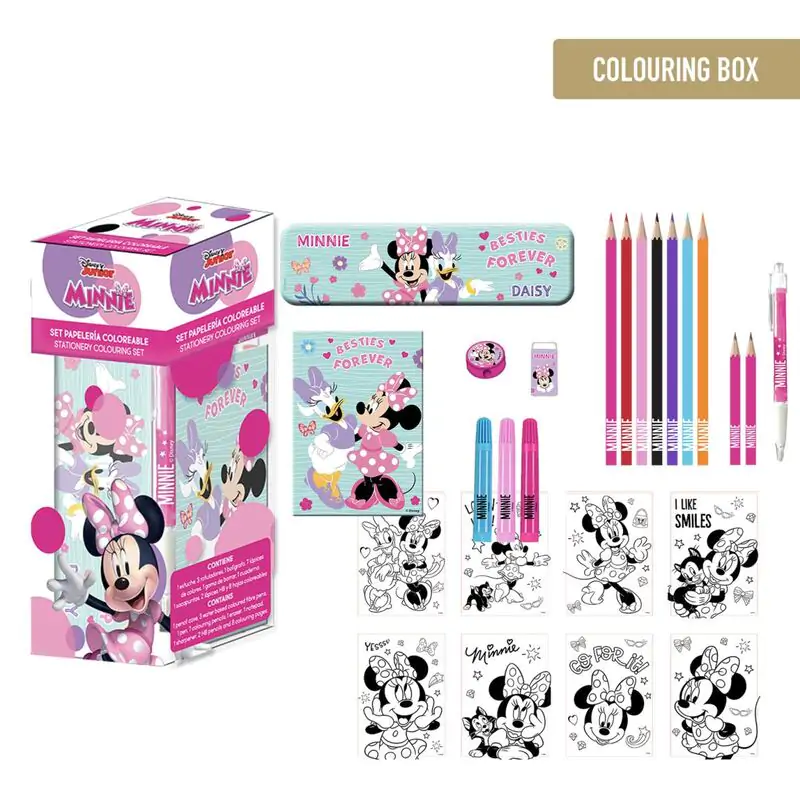 Disney Minnie colouring stationery set product photo