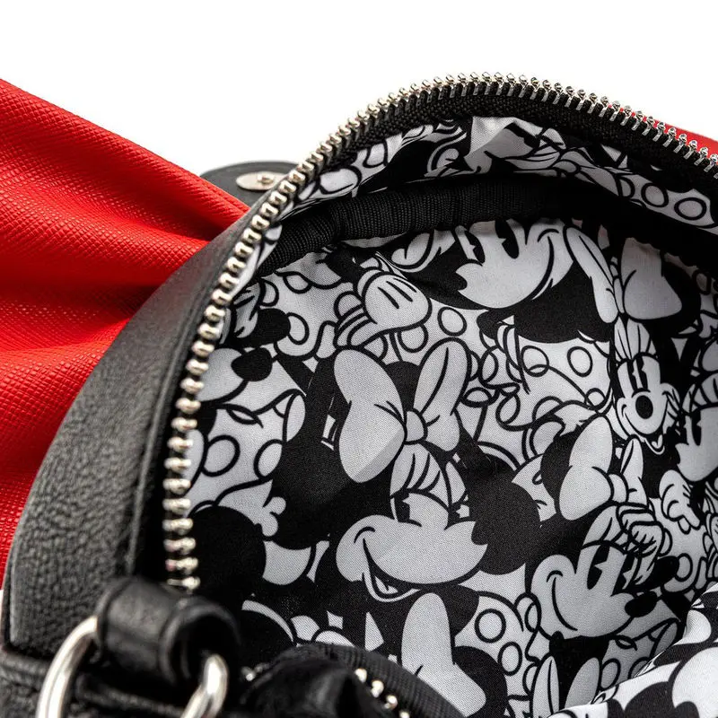 Disney by Loungefly Crossbody Minnie Polka Big Red Bow product photo