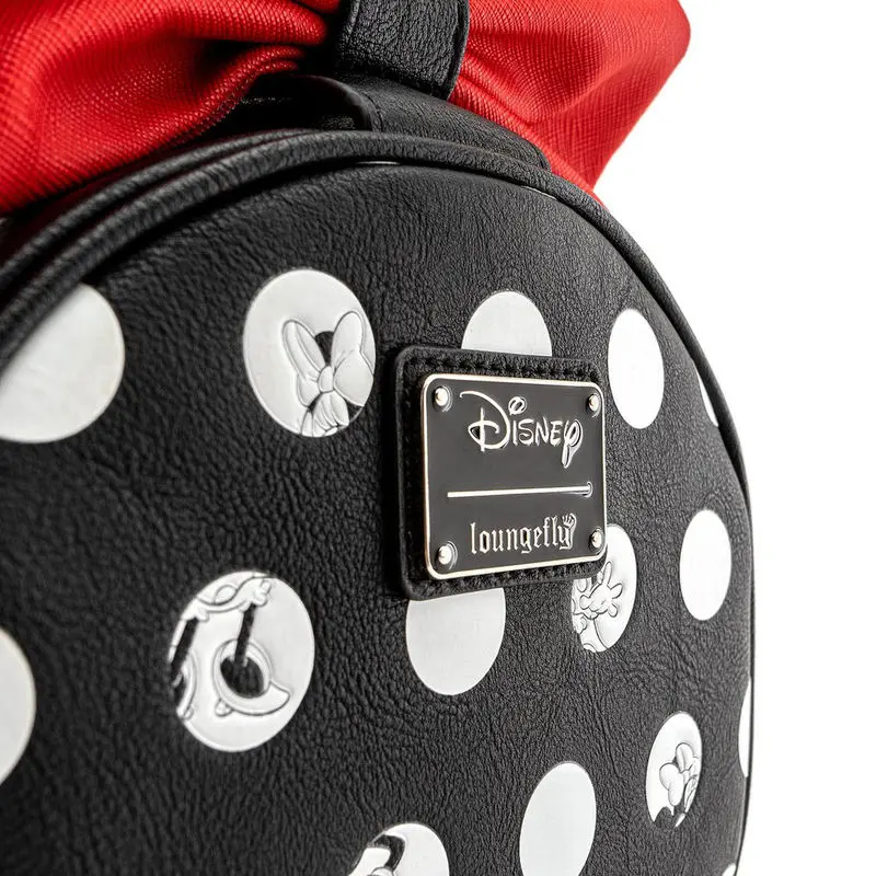 Disney by Loungefly Crossbody Minnie Polka Big Red Bow product photo