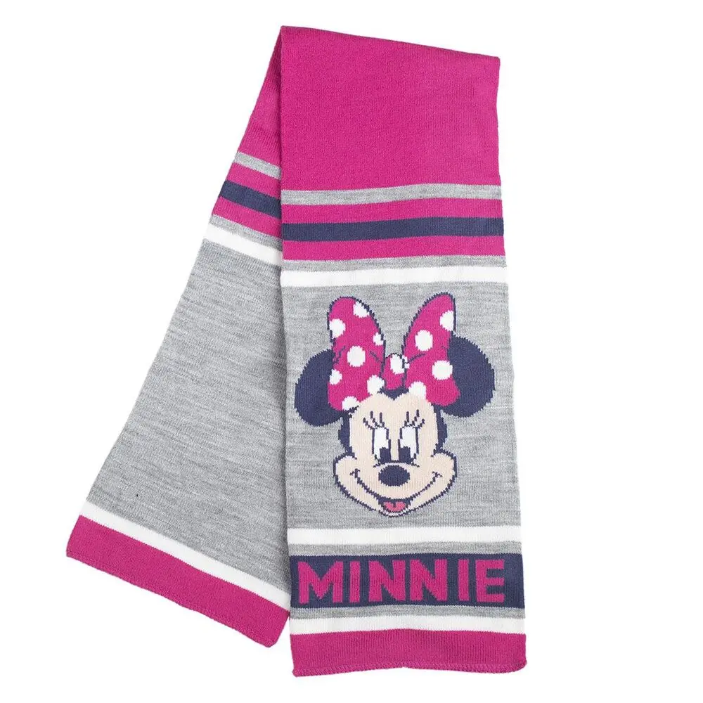 Disney Minnie winter set scarf hat gloves product photo