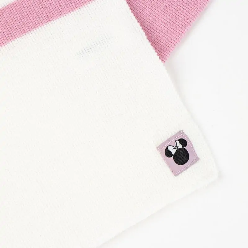 Disney Minnie winter set snood hat gloves product photo