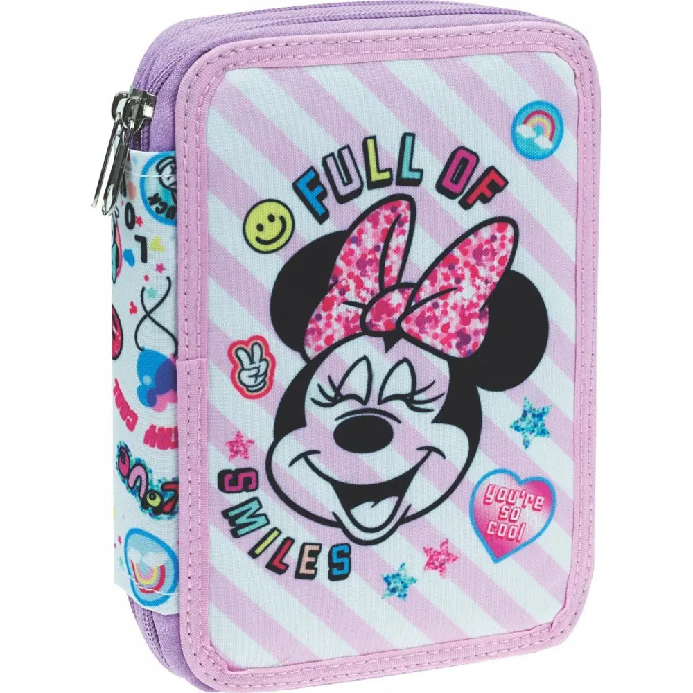 Disney Minnie Filled Double-Decker Pencil Case product photo