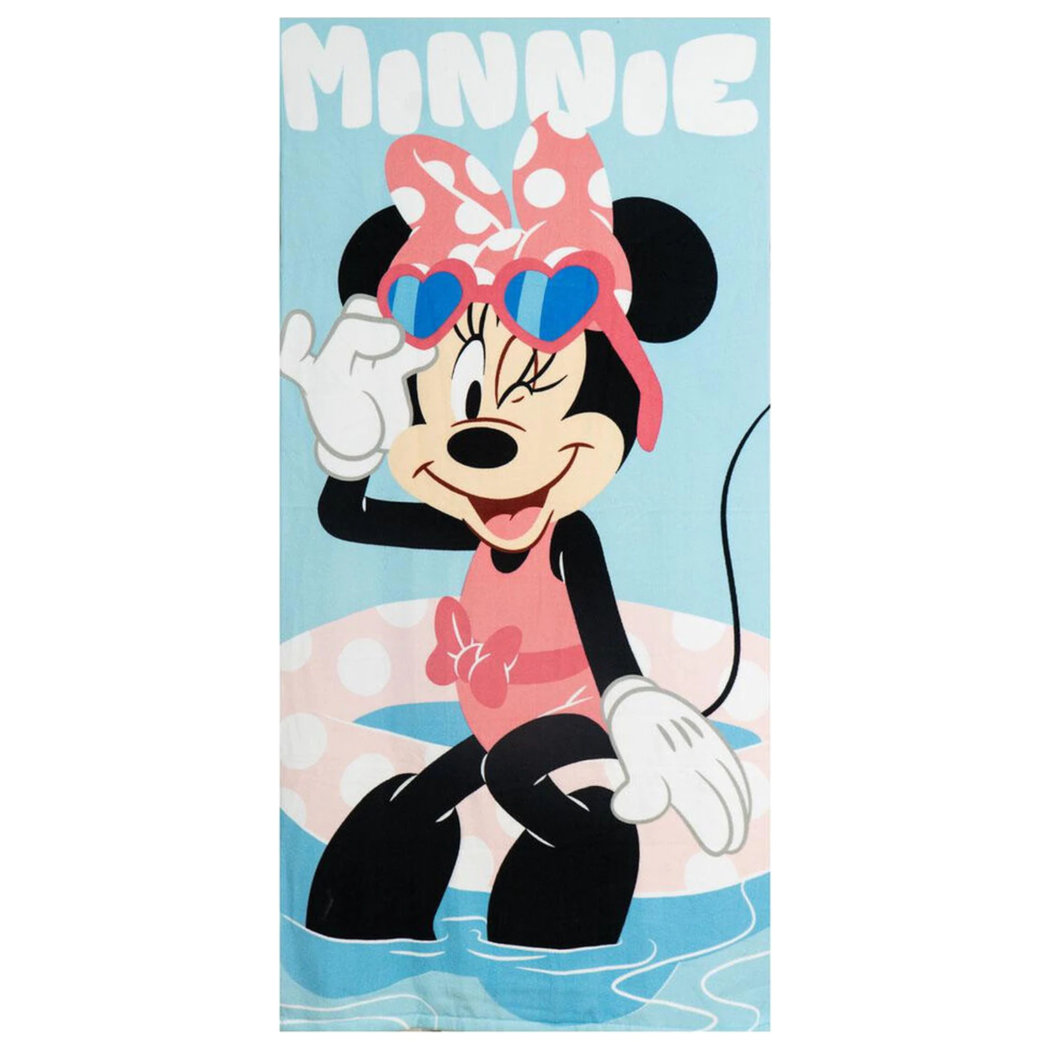 Disney Minnie towel + swimming goggles set product photo