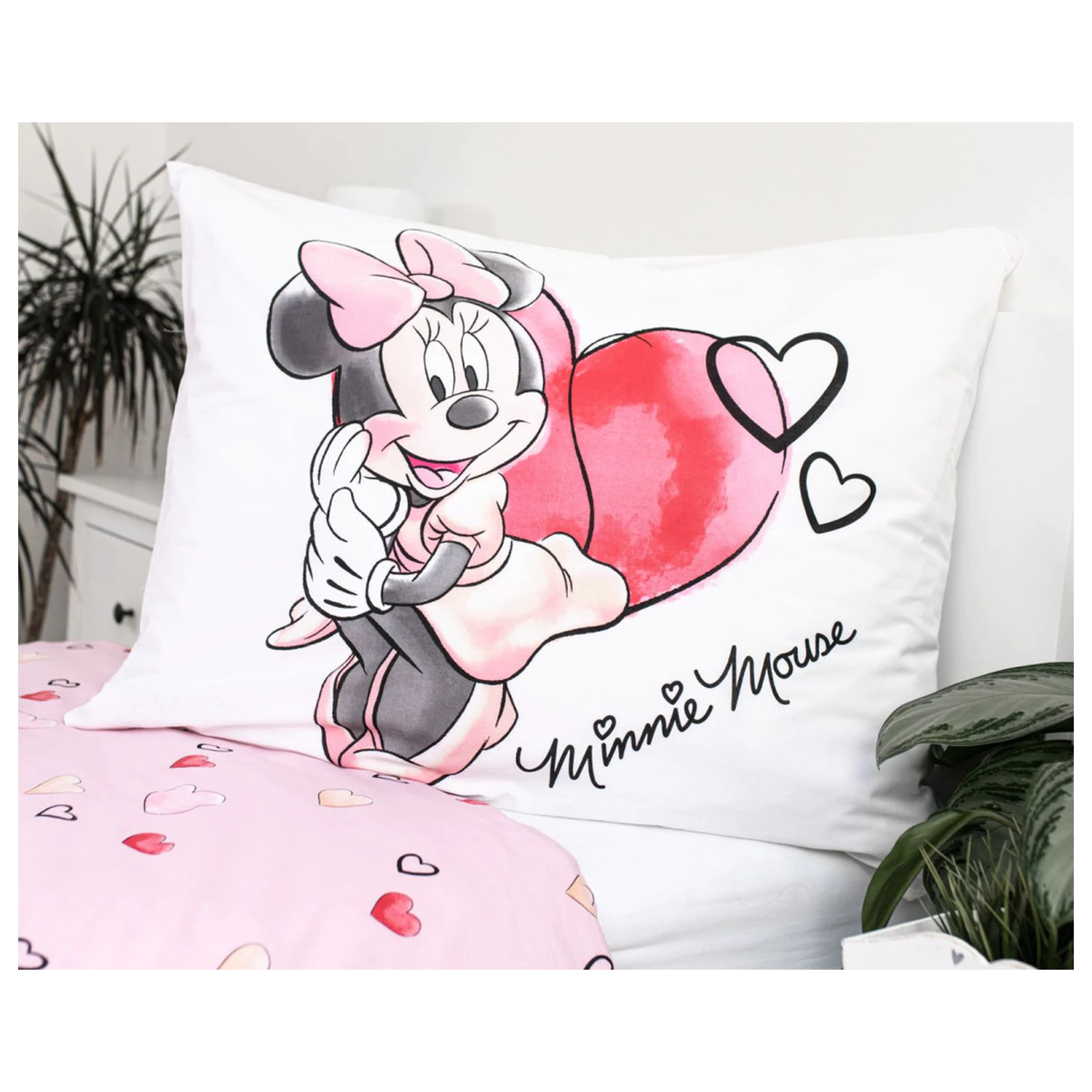 Disney Minnie White Duvet Cover product photo