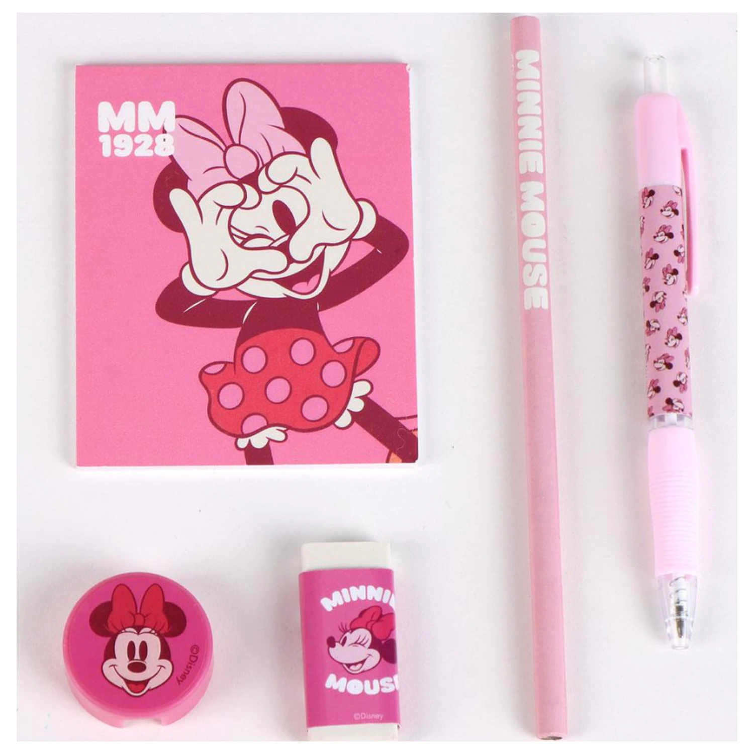 Disney Minnie Wink Grey plush pencil case product photo