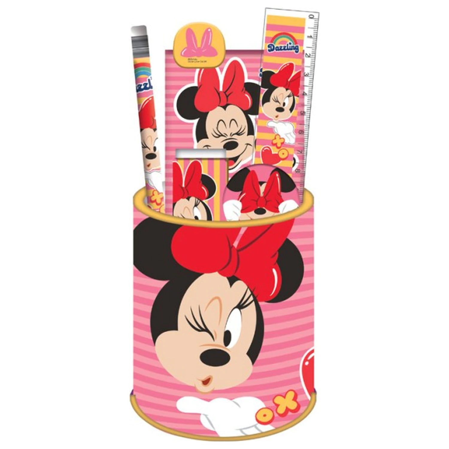 Disney Minnie Wink Stationery Set 7 pieces product photo