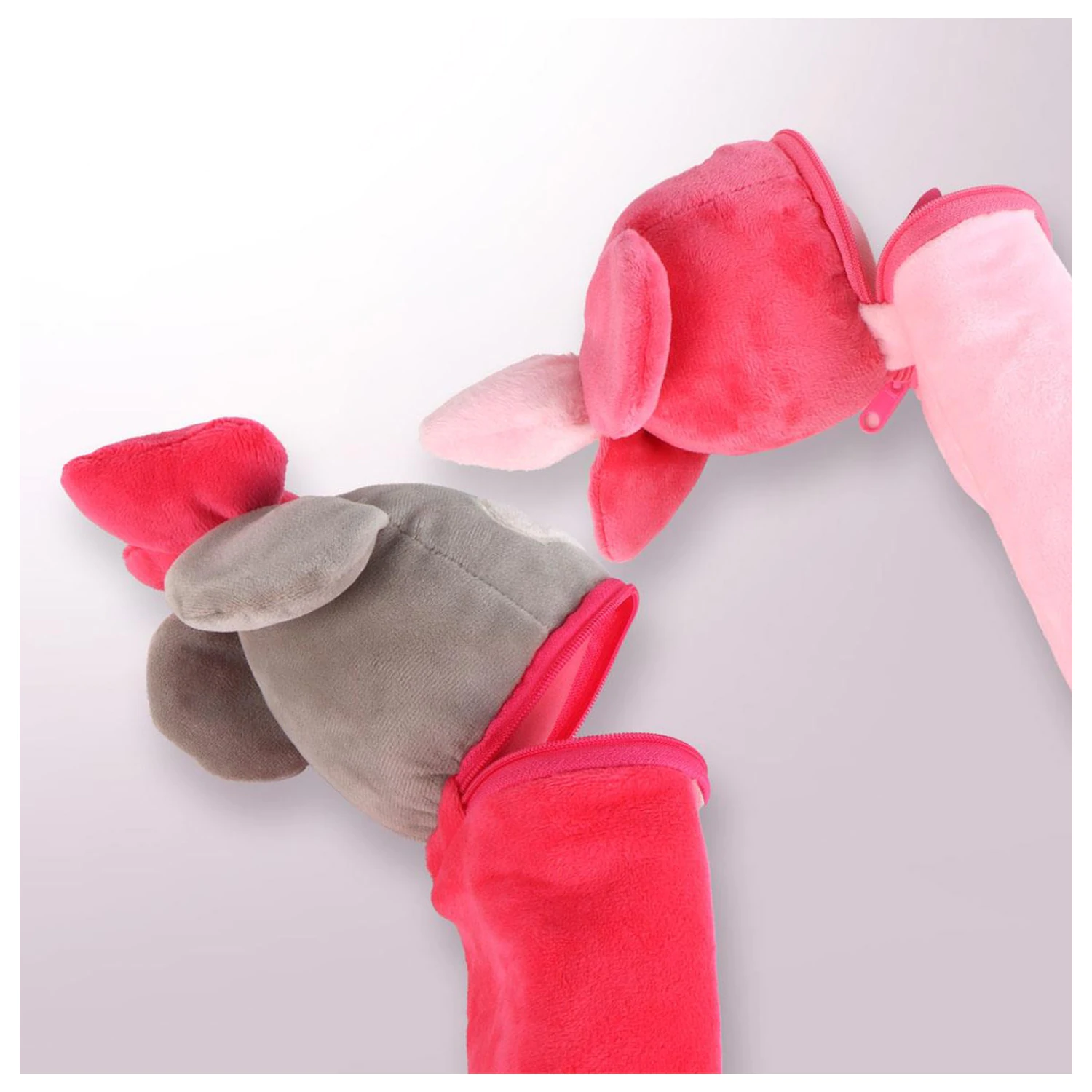Disney Minnie Wink Pink Plush Pencil Case product photo