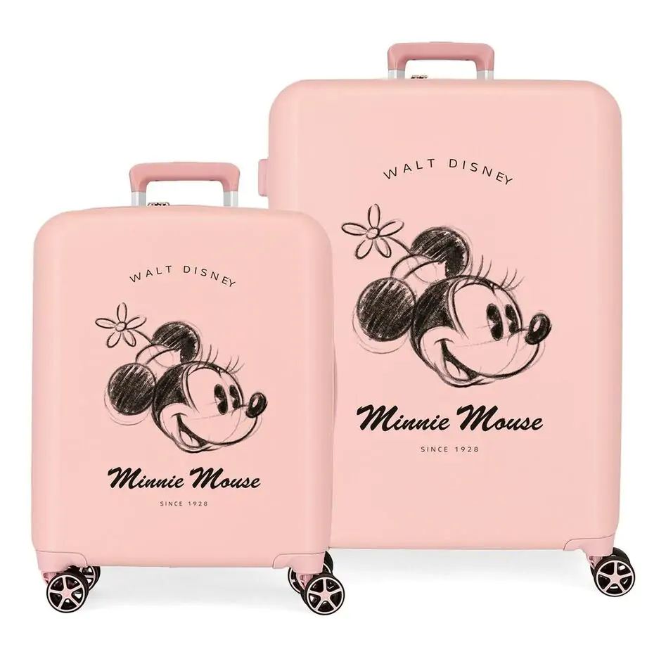 Disney Minnie You Are Magic ABS pack 2 trolley suitcases product photo