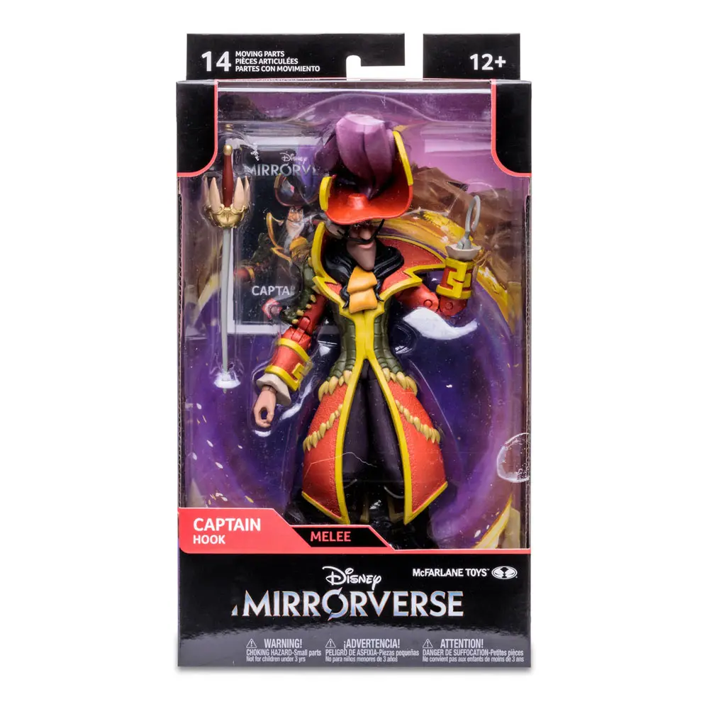 Disney Mirrorverse Action Figure Captain Hook 18 cm product photo