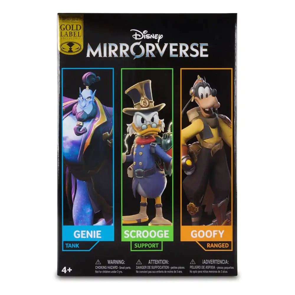 Disney Mirrorverse Action Figures Combopack Genie, Scrooge McDuck & Goofy (Gold Label) 13 - 18 cm termékfotó