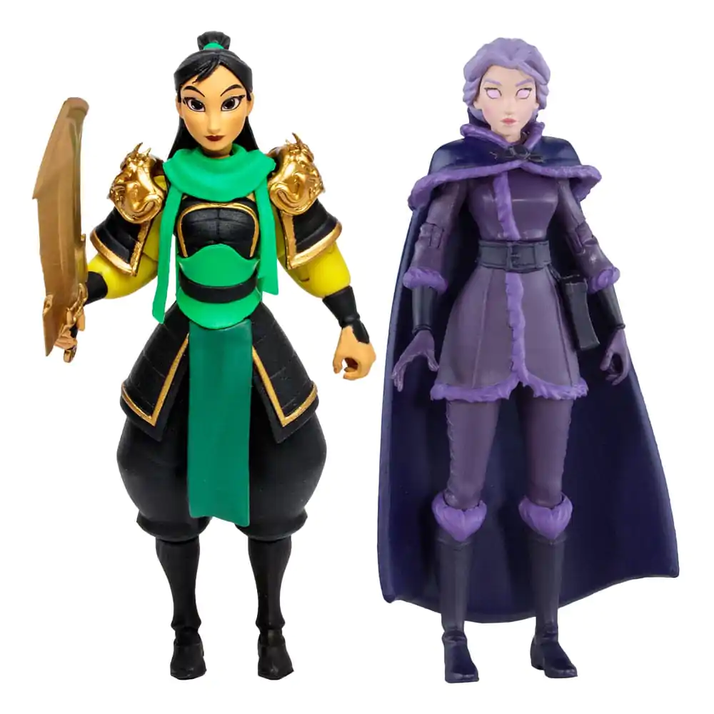 Disney Mirrorverse Action Figures Princess Pack Mulan, Belle (Fractured) & Arielle (Gold Label) 13 - 18 cm termékfotó