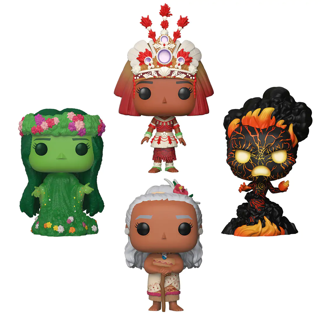 Disney POP! Movies Vinyl Figure 4-Pack Moana (GW) 9 cm product photo