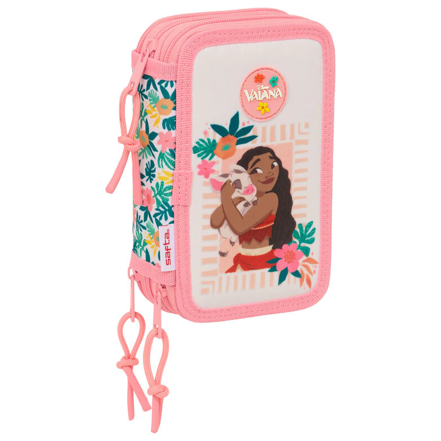 Disney Moana Vaiana triple pencil case 37pcs product photo