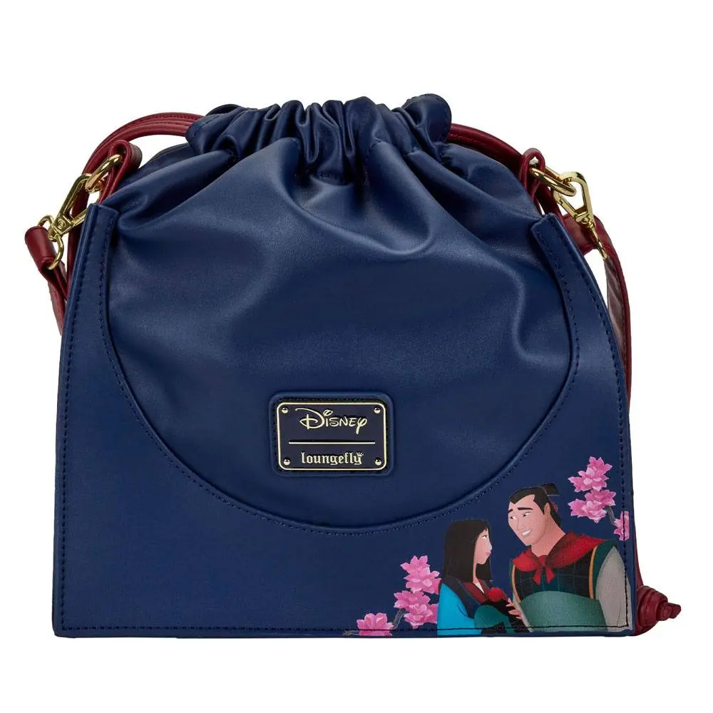 Disney by Loungefly Crossbody Bag Mulan Castle Cinch Sack product photo