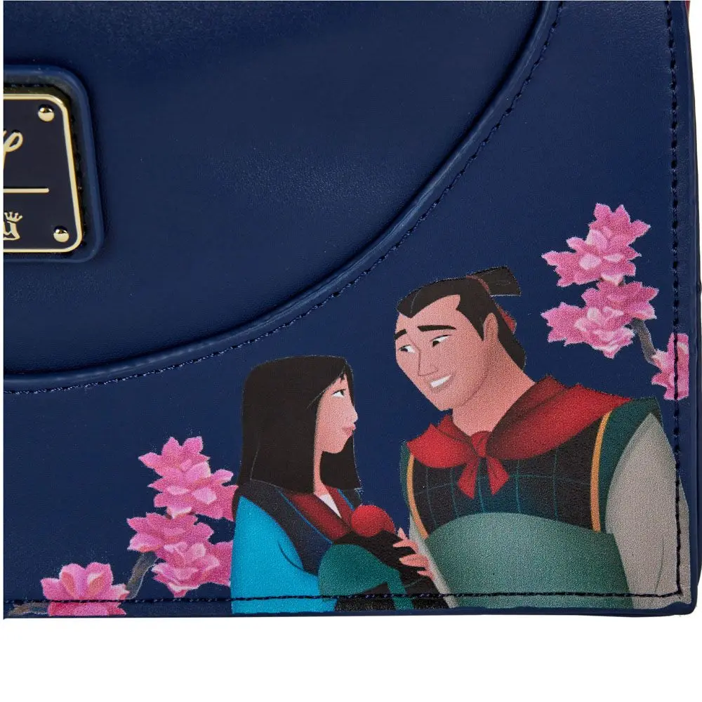 Disney by Loungefly Crossbody Bag Mulan Castle Cinch Sack product photo