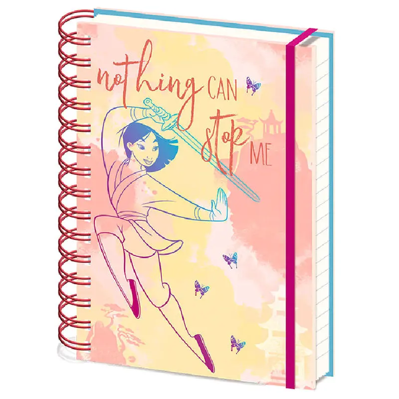 Disney Mulan Nothing Can Stop Me A5 notebook product photo