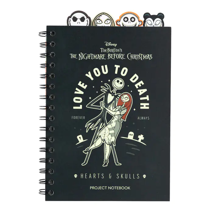 Disney Nightmare Before Christmas A5 notebook product photo