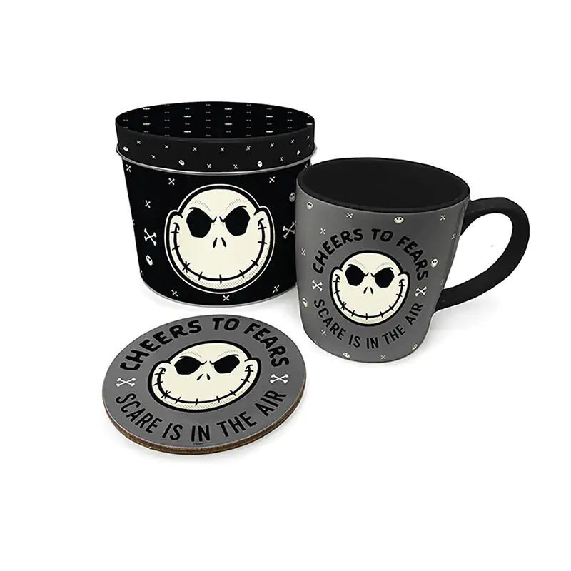 Disney Nightmare Before Christmas set mug + coaster product photo