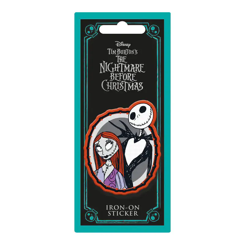 Disney Nightmare Before Christmas Jack & Sally Embroidery sticker product photo