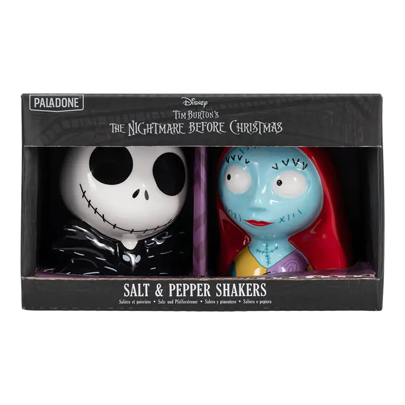 Disney Nightmare Before Christmas Jack & Sally Salt and pepper set product photo