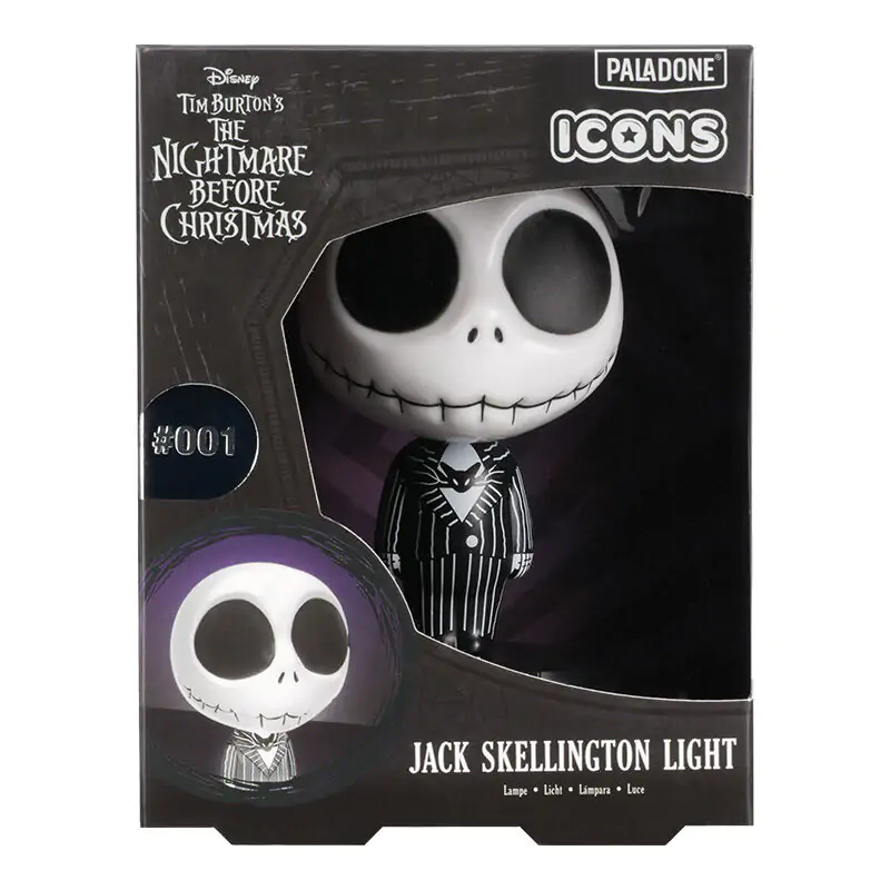 Disney Nightmare Before Christmas Jack Skellington Icons lamp 10cm product photo