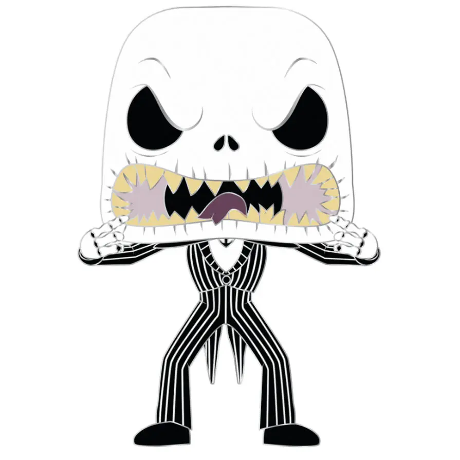 Nightmare Before Christmas POP! Enamel Pin Jack Skellington 10 cm termékfotó