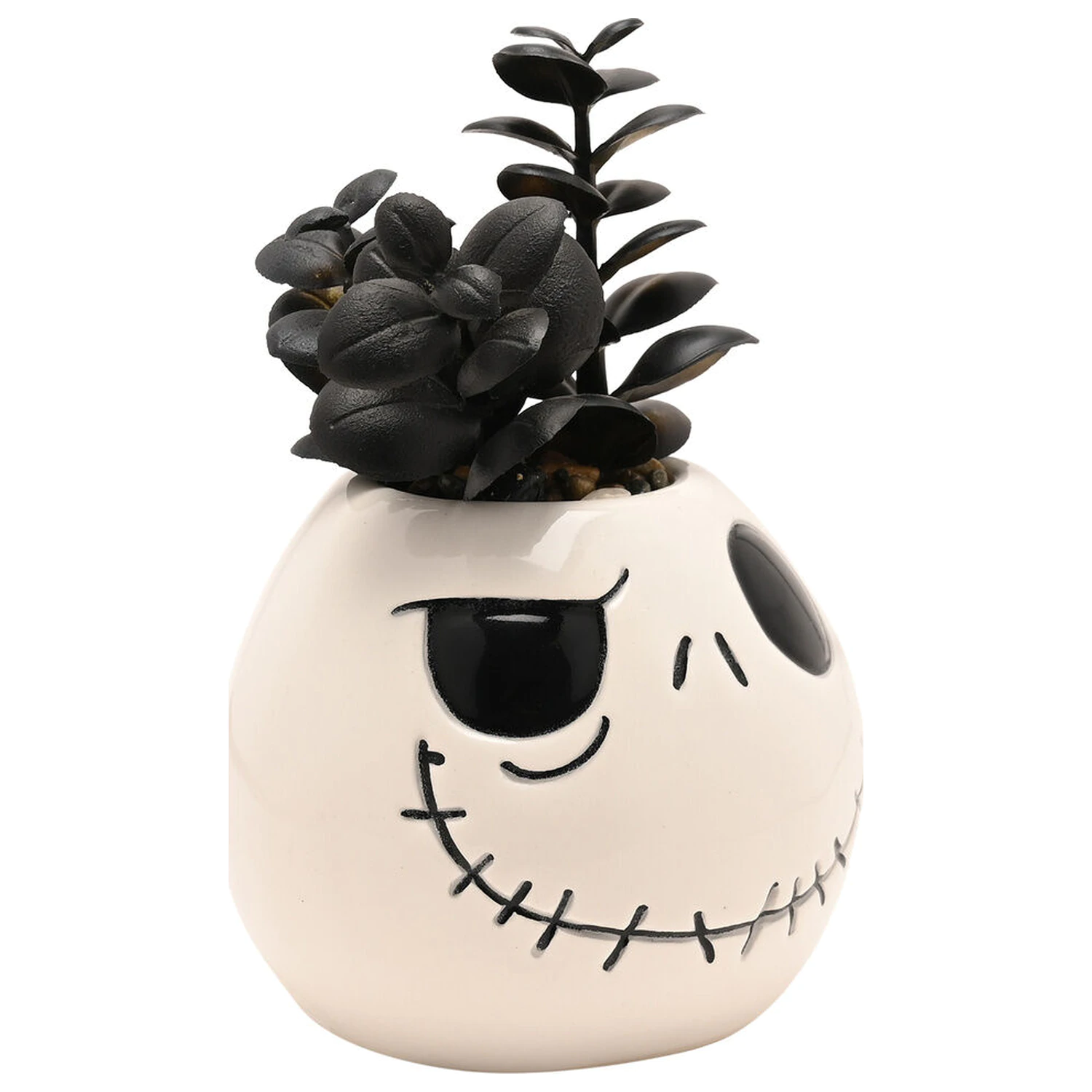 Disney Nightmare Before Christmas Jack planter with faux plant product photo
