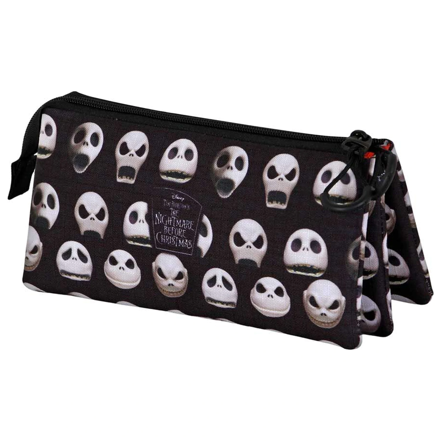 Disney Nightmare Before Christmas Jacks triple pencil case product photo