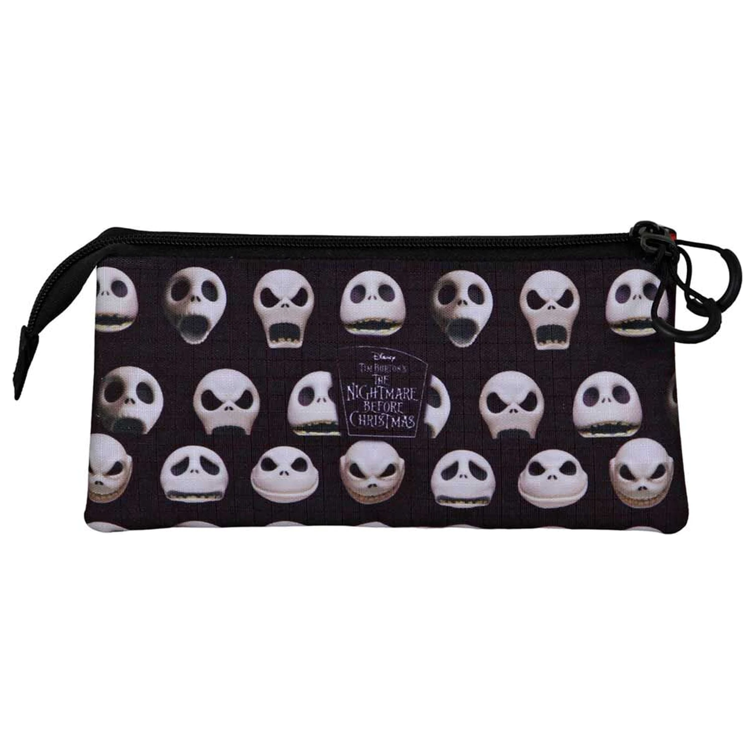 Disney Nightmare Before Christmas Jacks triple pencil case product photo