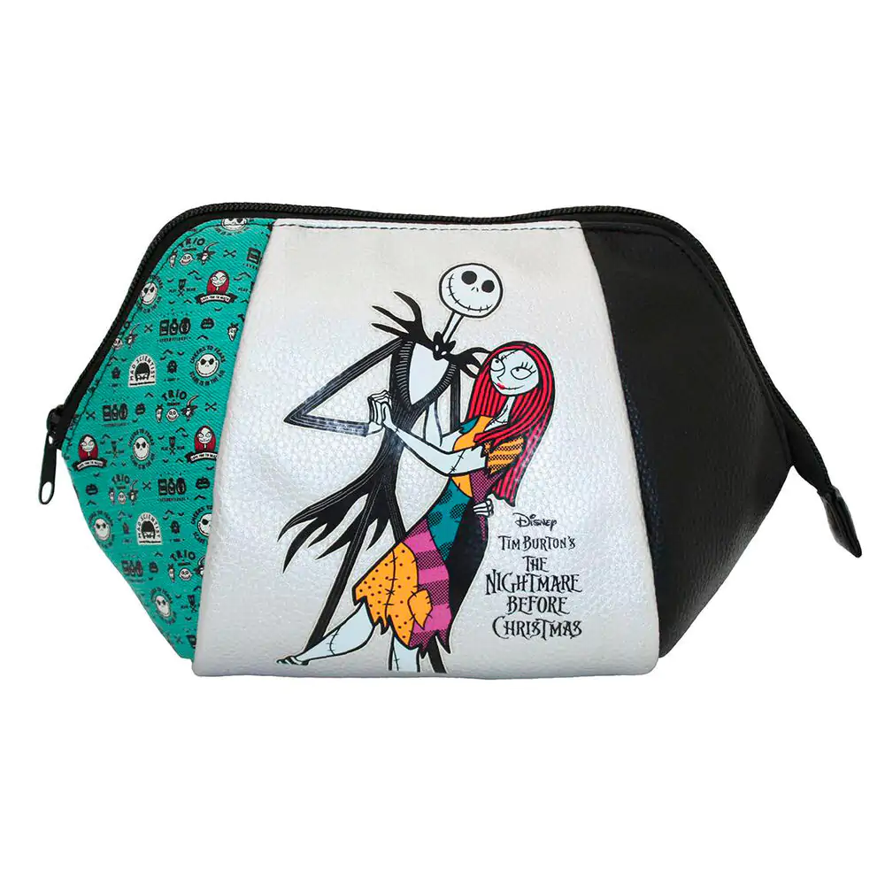 Nightmare Before Christmas Make Up Bag Jack & Sally Patchwork product photo