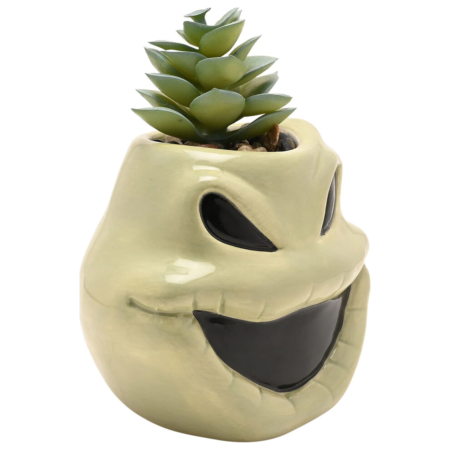 Disney Nightmare Before Christmas Oggie Boogie planter with faux plant product photo
