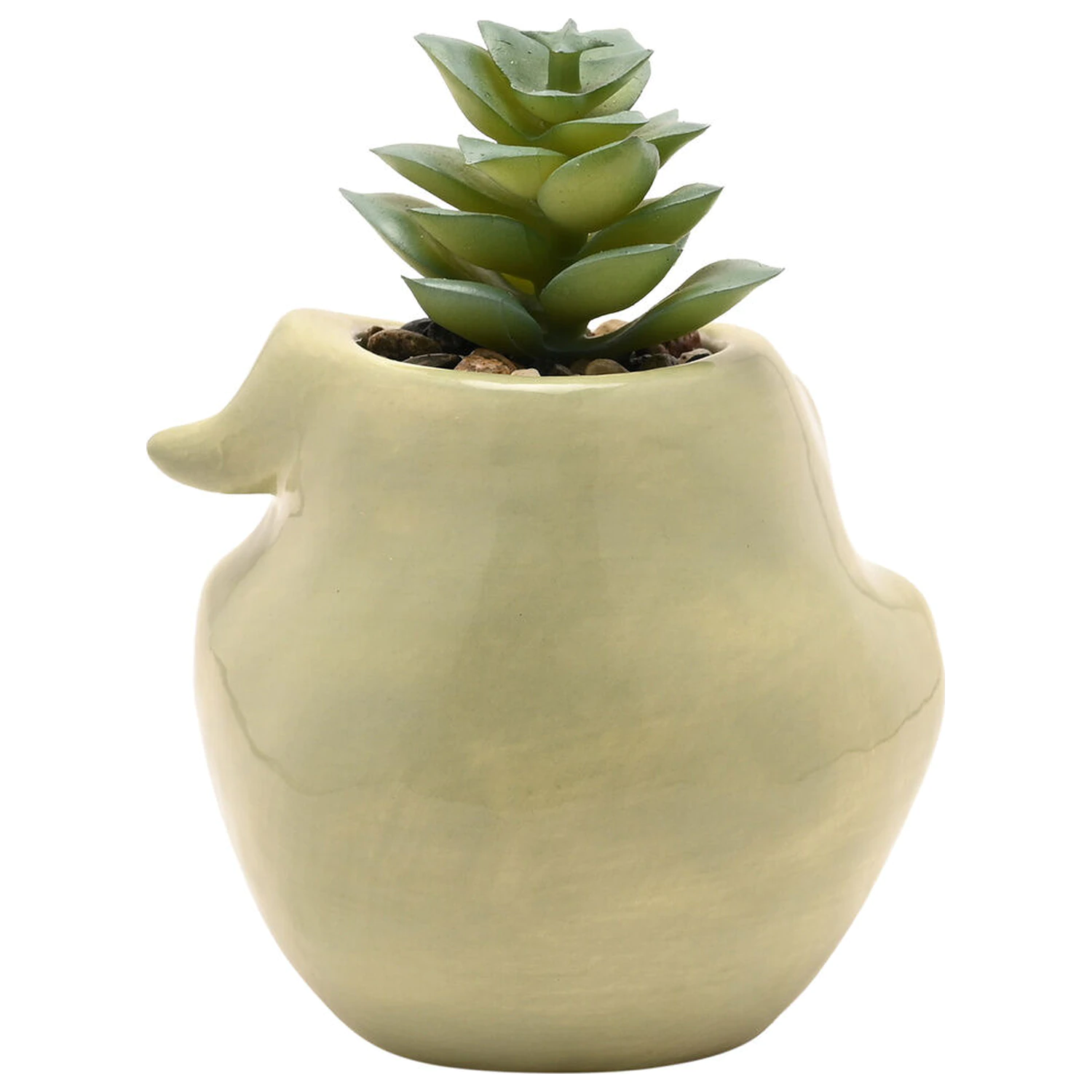 Disney Nightmare Before Christmas Oggie Boogie planter with faux plant product photo
