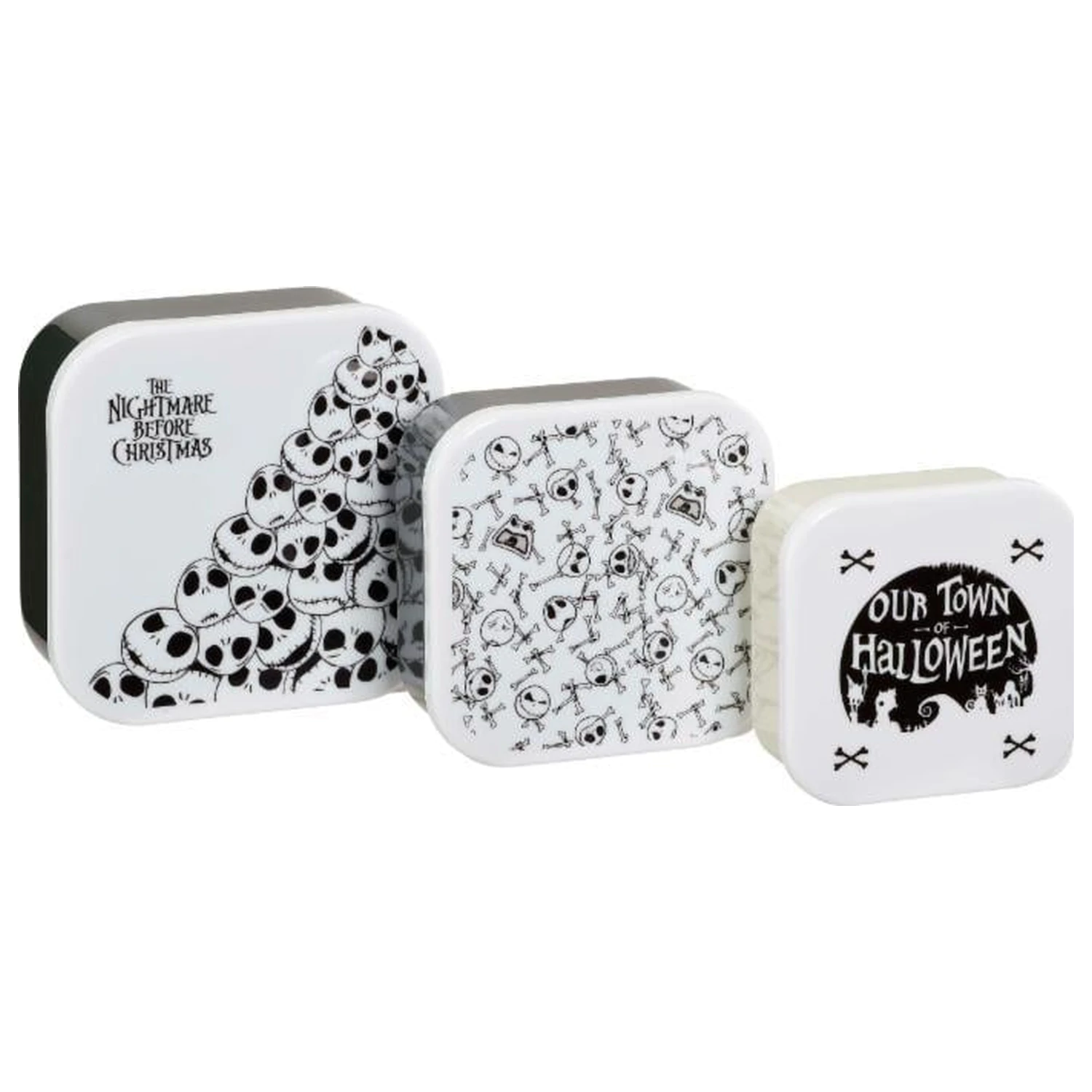 Disney Nightmare Before Christmas Our Town of Halloween storage set product photo