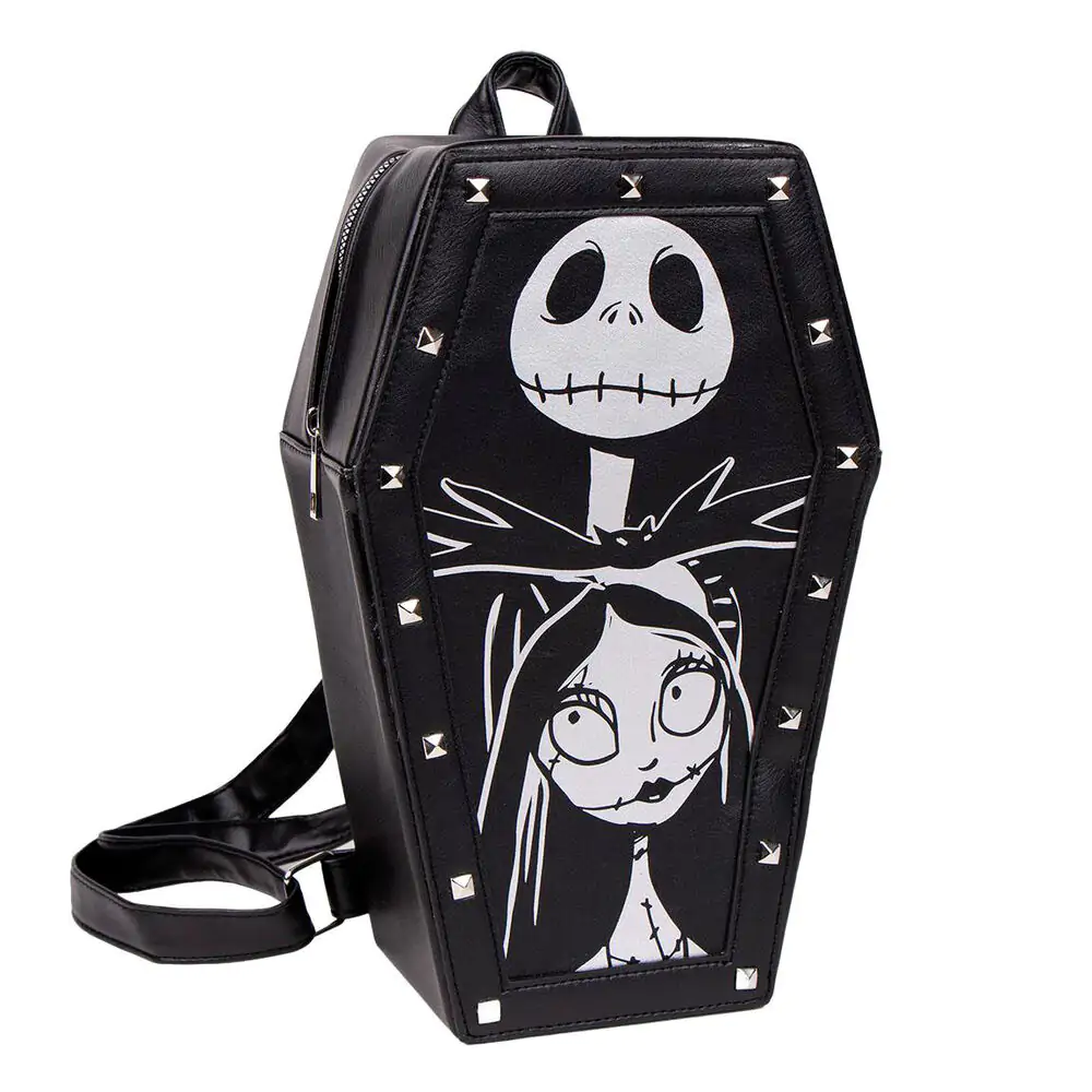 The Nightmare before Christmas Fashion - Faux Leather Backpack Jack Coffin-shaped termékfotó