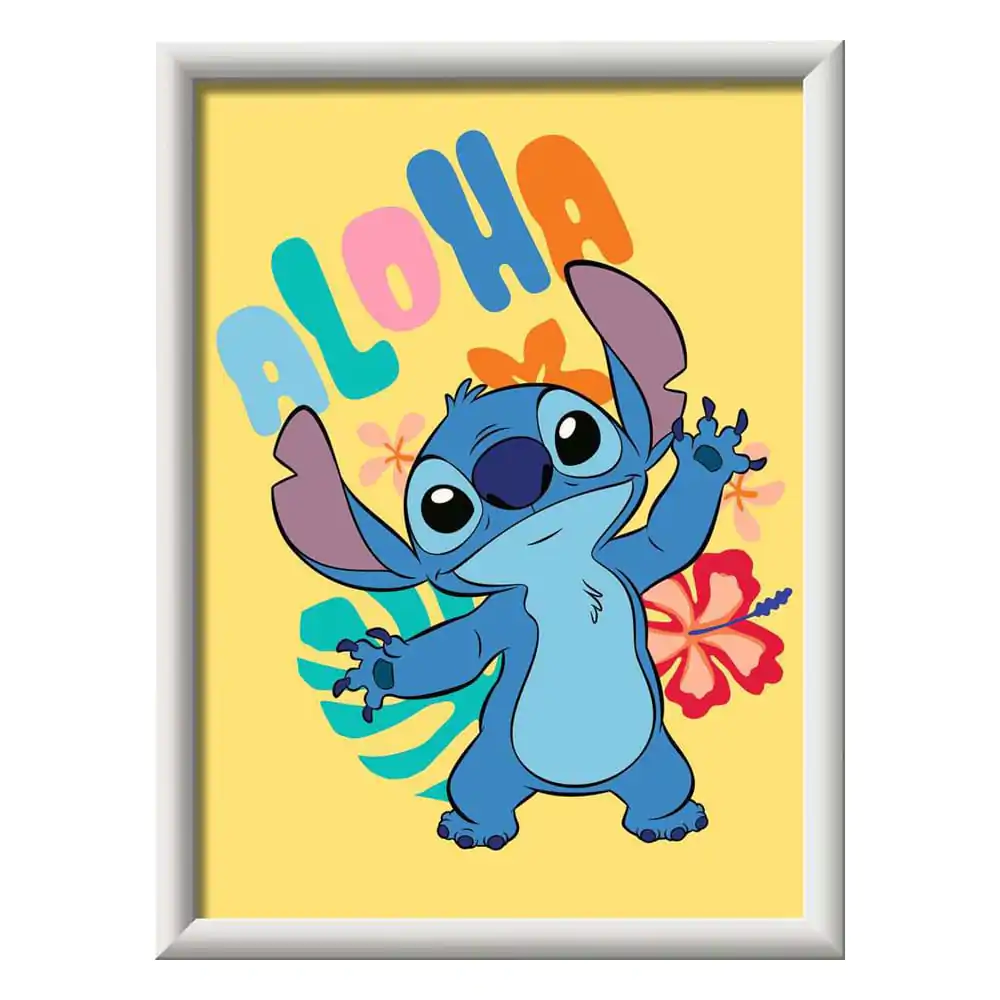 Disney Paint by Numbers Painting Set Aloha Stitch 18 x 24 cm *German Edition* product photo