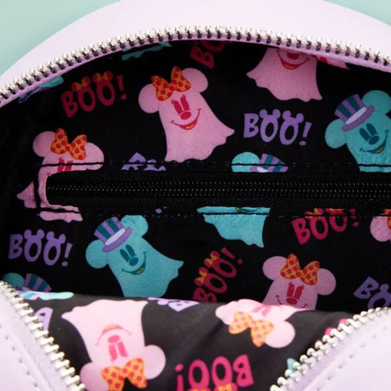 Disney by Loungefly Crossbody Pastel Ghost Minnie & Mickey Glow In The Dark product photo