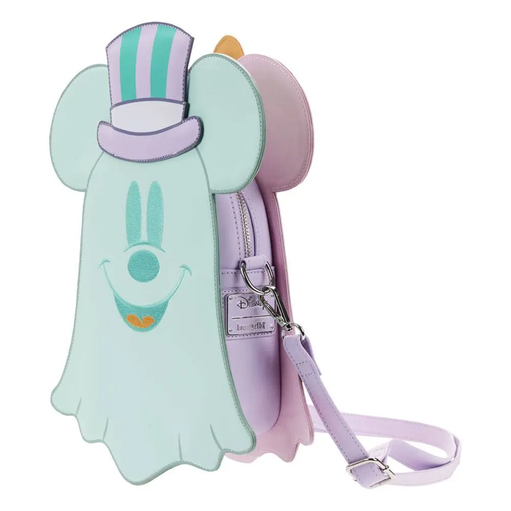 Disney by Loungefly Crossbody Pastel Ghost Minnie & Mickey Glow In The Dark product photo