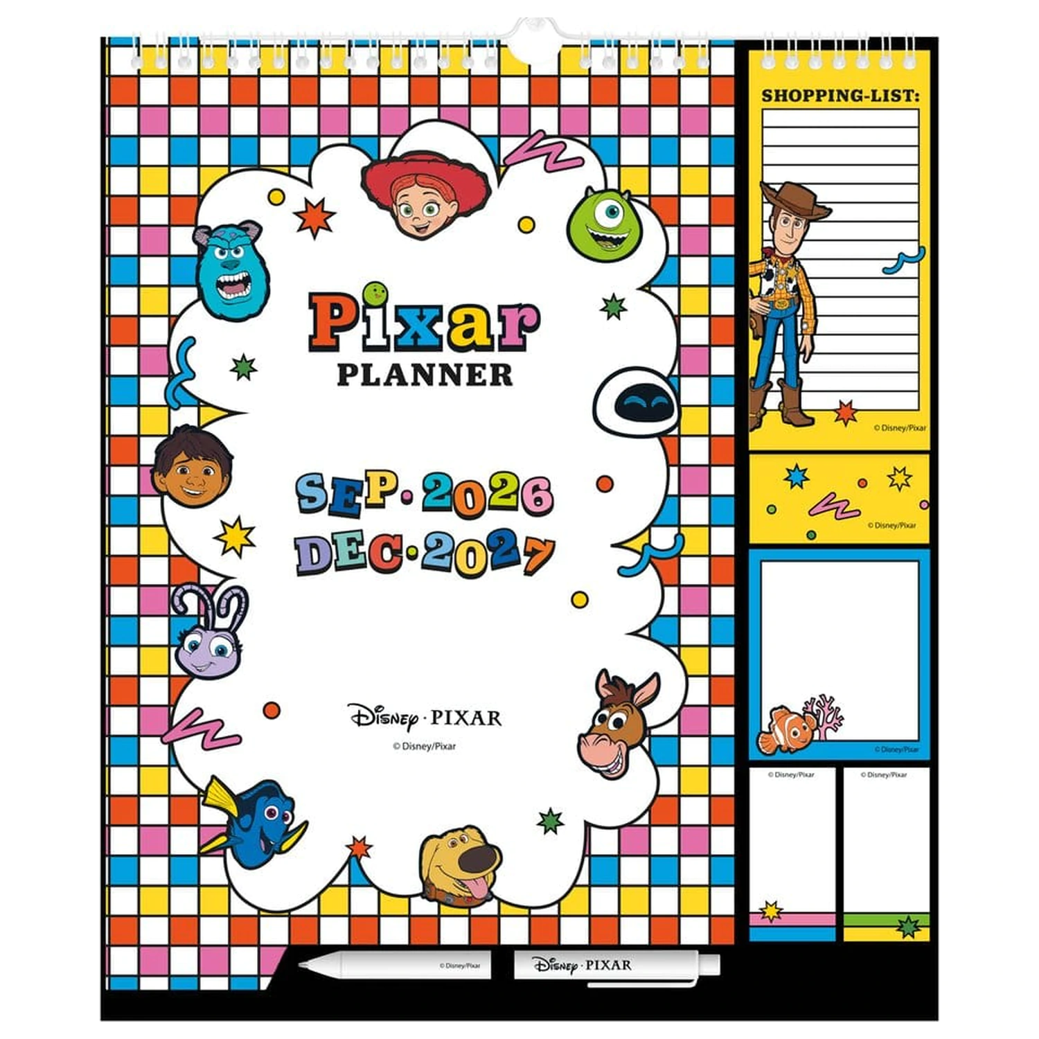 Disney Pixar Wall Planner 2026/27 30 x 34 cm product photo