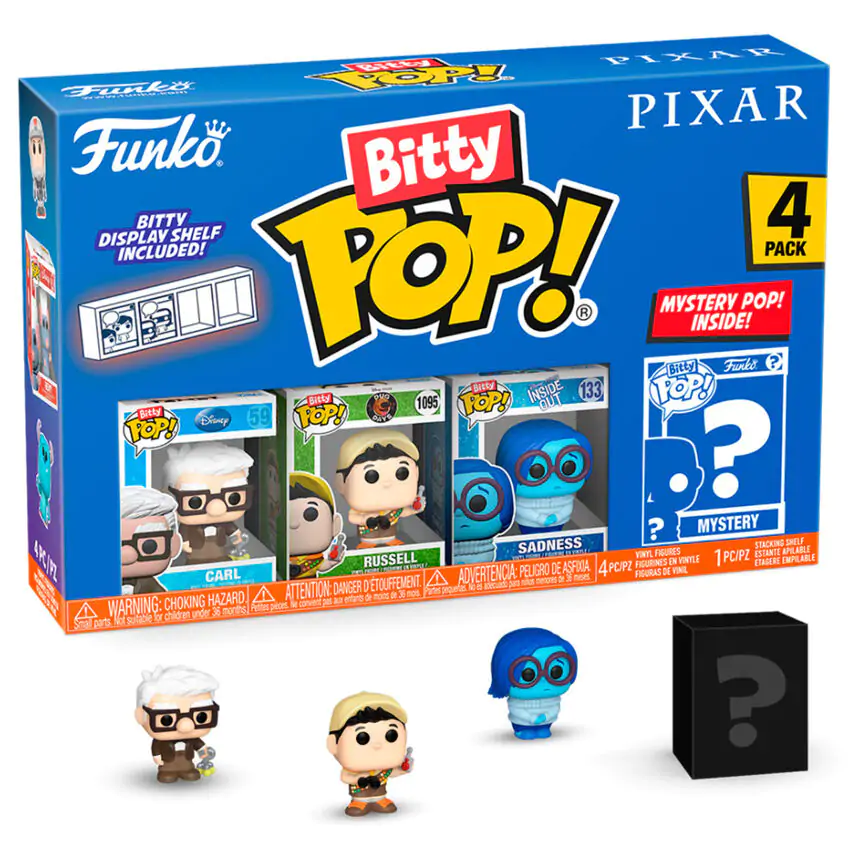 Disney Pixar Bitty Funko POP! Vinyl Figure 4-Pack UP termékfotó