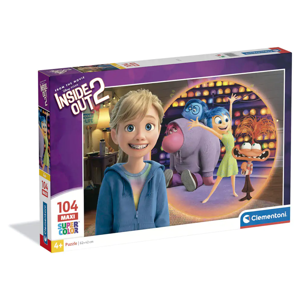 Disney Pixar Inside Out 2 maxi puzzle 104pcs product photo