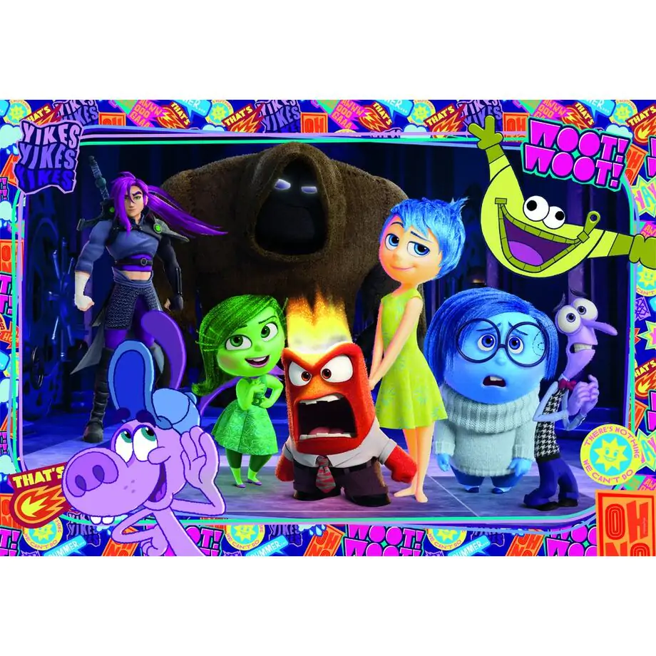 Disney Pixar Inside Out 2 super puzzle 104pcs product photo