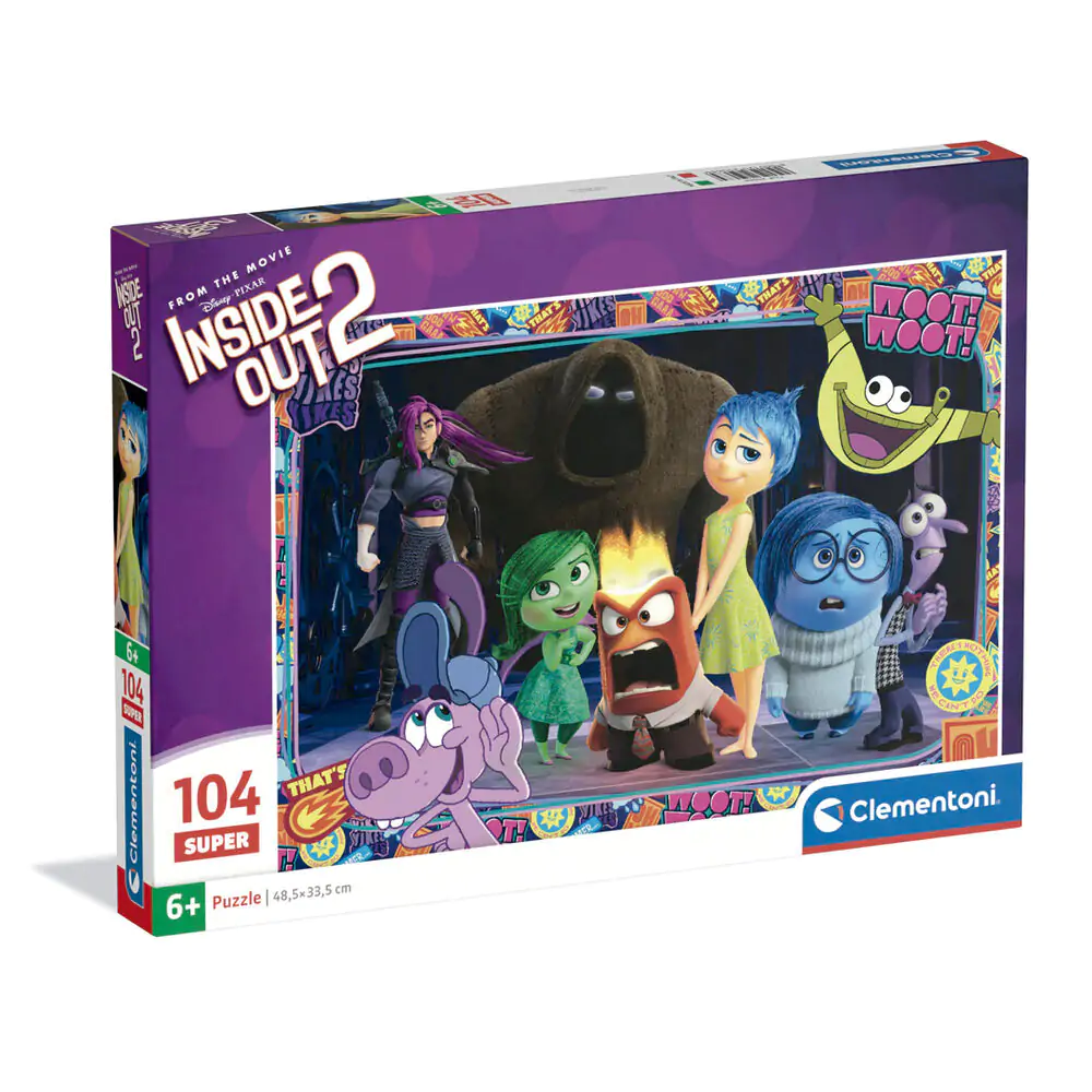 Disney Pixar Inside Out 2 super puzzle 104pcs product photo