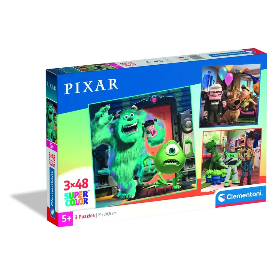 Disney Pixar puzzle 3x48pcs product photo