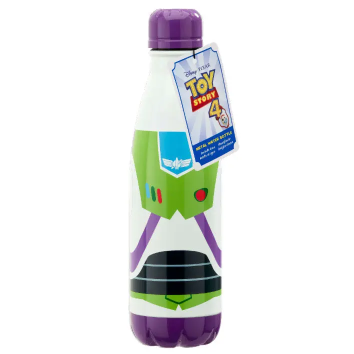 Disney Pixar Toy Story 4 Buzz Lightyear metal water bottle product photo